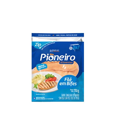Filé de Peito em Bifes IQF 750g