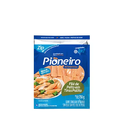 Filé de Peito em Tiras IQF 750g