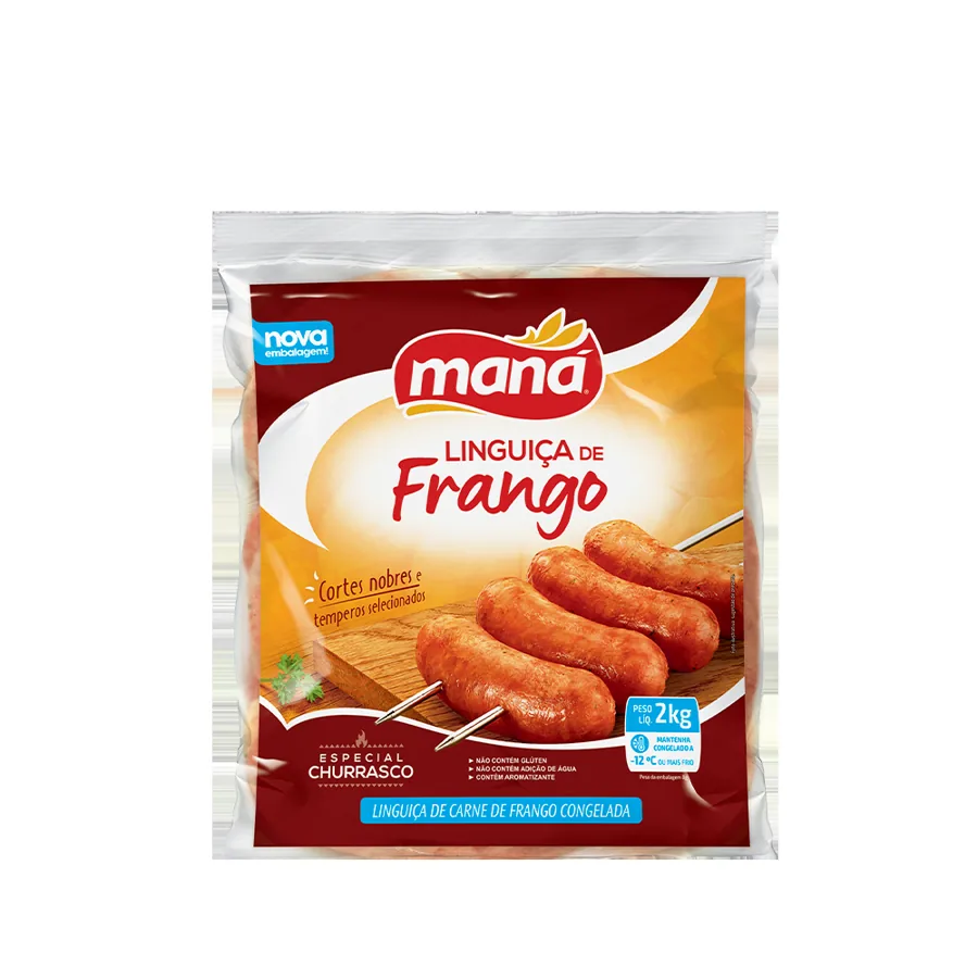 Linguiça de Carne de Frango Congelado 2kg